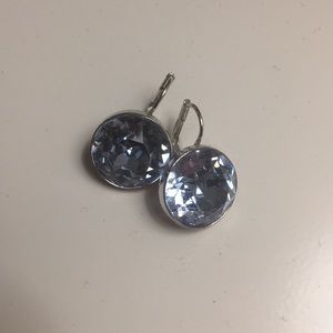 Swarovski Blue Crystal Bella Earrings